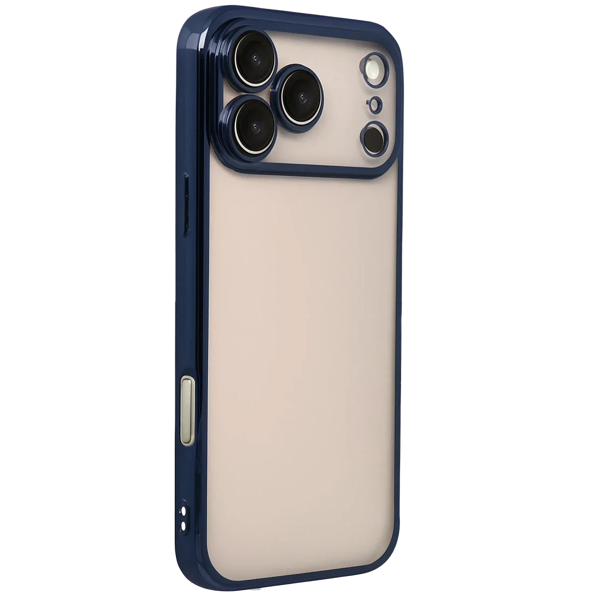 Apple iPhone 17 Pro Razer Lensli Silikon - Lacivert Apple iPhone 17 Pro Razer Lensli Silikon - Lacivert - Görsel 2