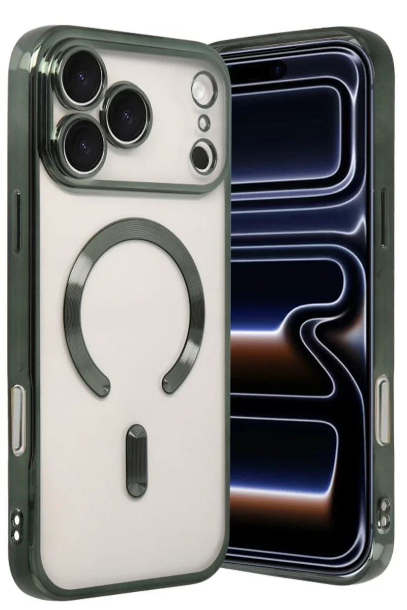 Apple iPhone 17 Pro Max Kross Magneticsafe Kapak - Koyu Yeşil Fiyatı, Yorumları ve Özellikleri