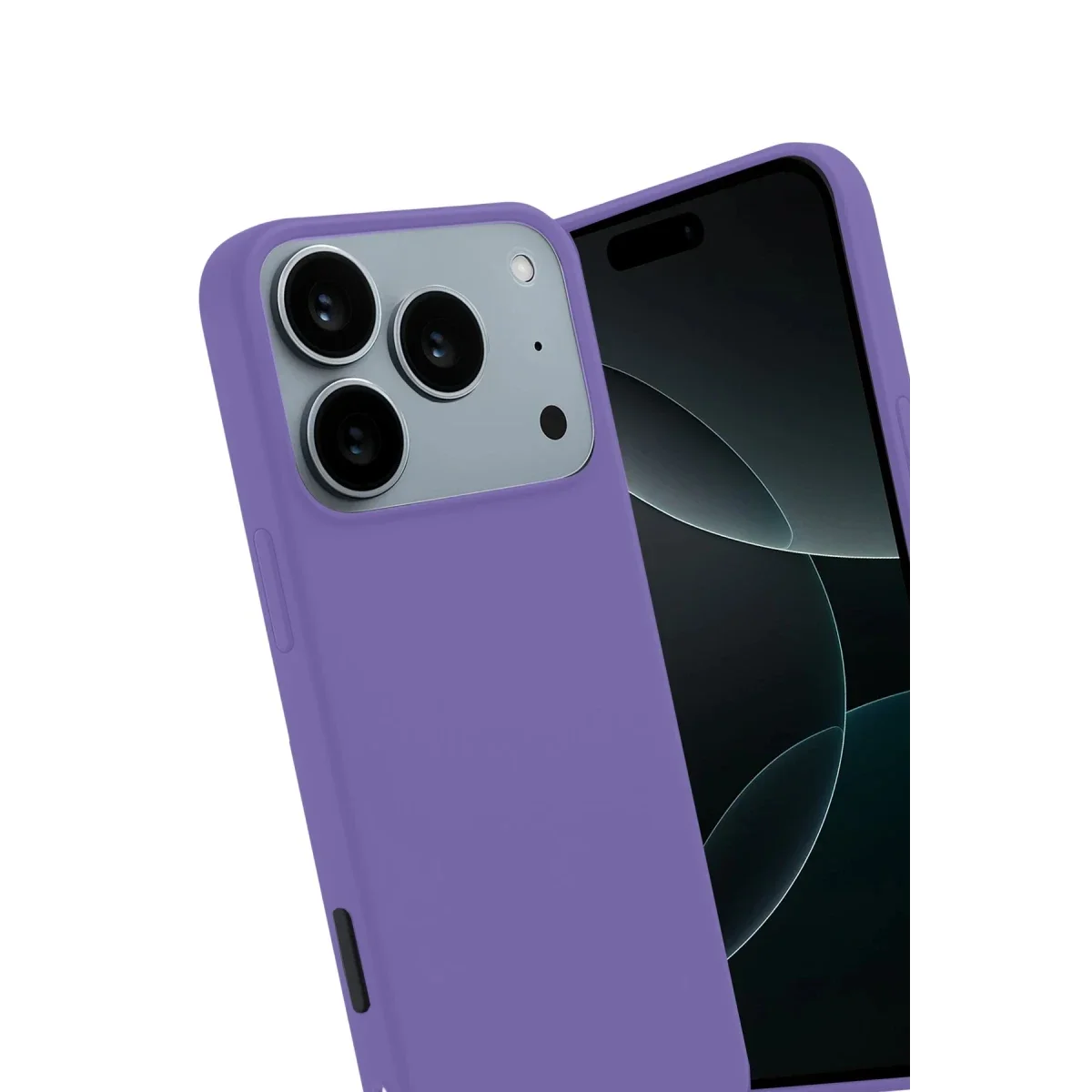 Apple iPhone 17 Pro First Silikon - Lila - Görsel 3