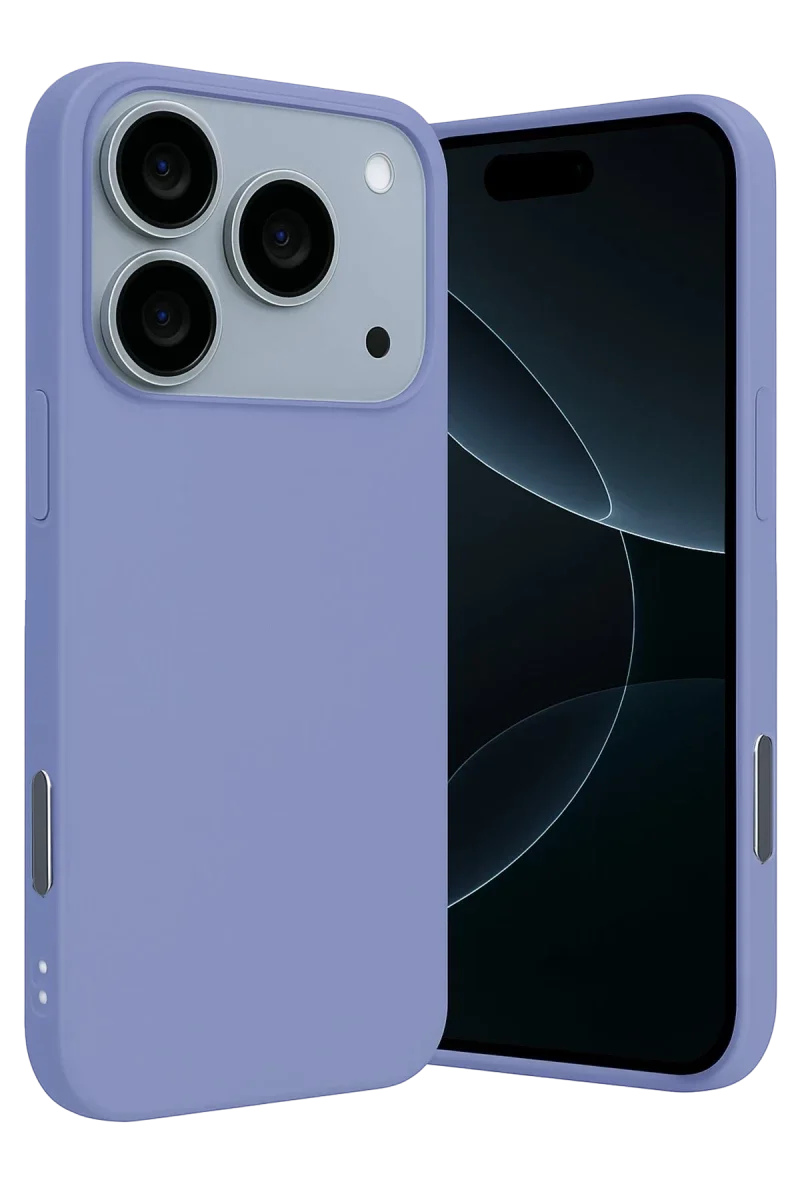 Apple iPhone 17 Pro Nano içi Kadife Silikon - Lila Apple iPhone 17 Pro Nano içi Kadife Silikon - Lila