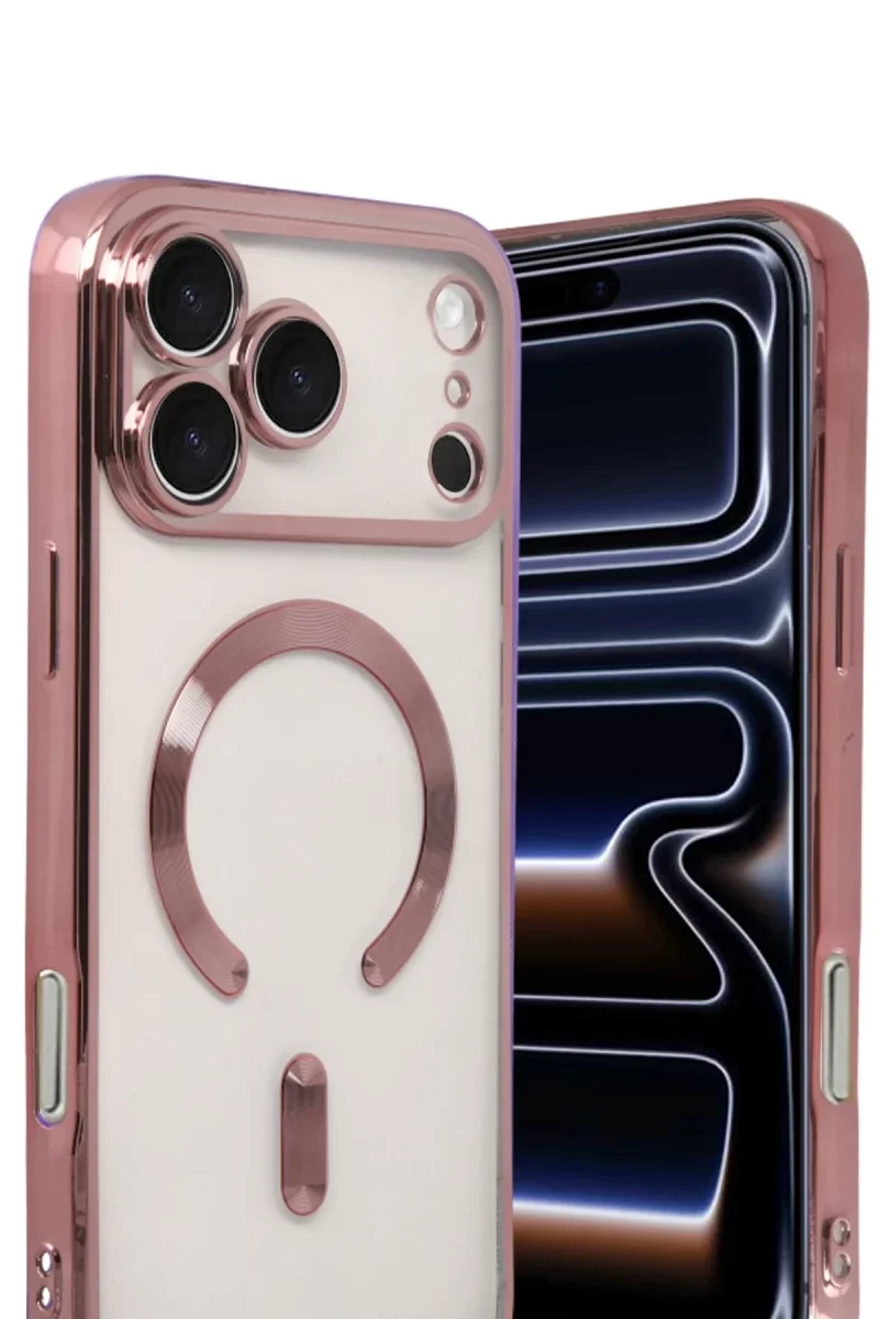Apple iPhone 17 Pro Max Kross Magneticsafe Kapak - Rose Fiyatı, Yorumları ve Özellikleri