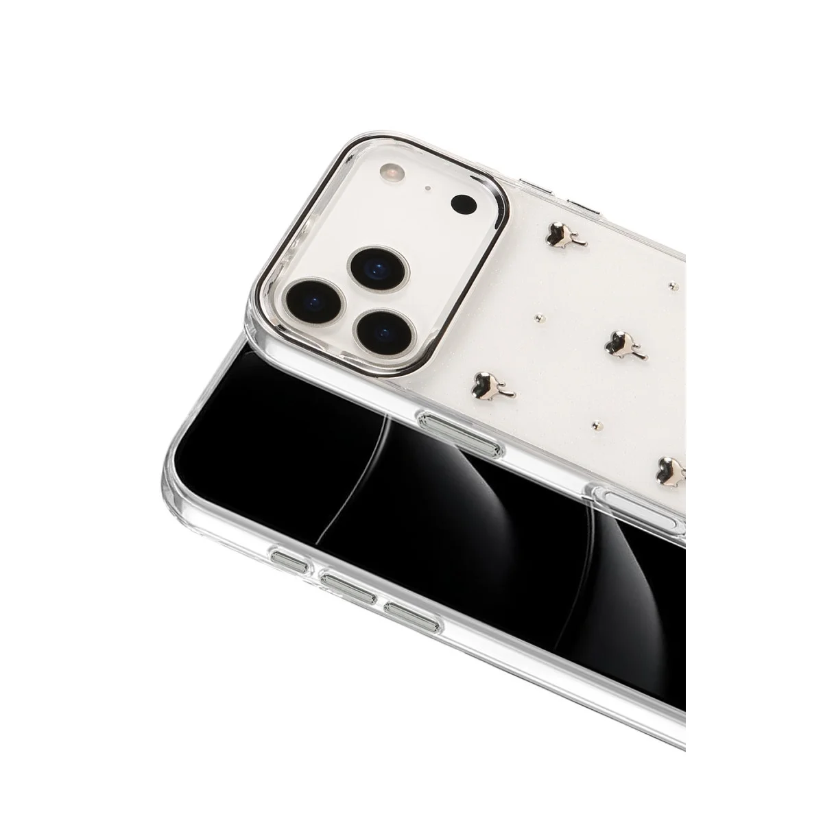 Apple İphone 17 Pro Fiyonk Desenli Kapak - Desen 1 Apple İphone 17 Pro Fiyonk Desenli Kapak - Desen 1