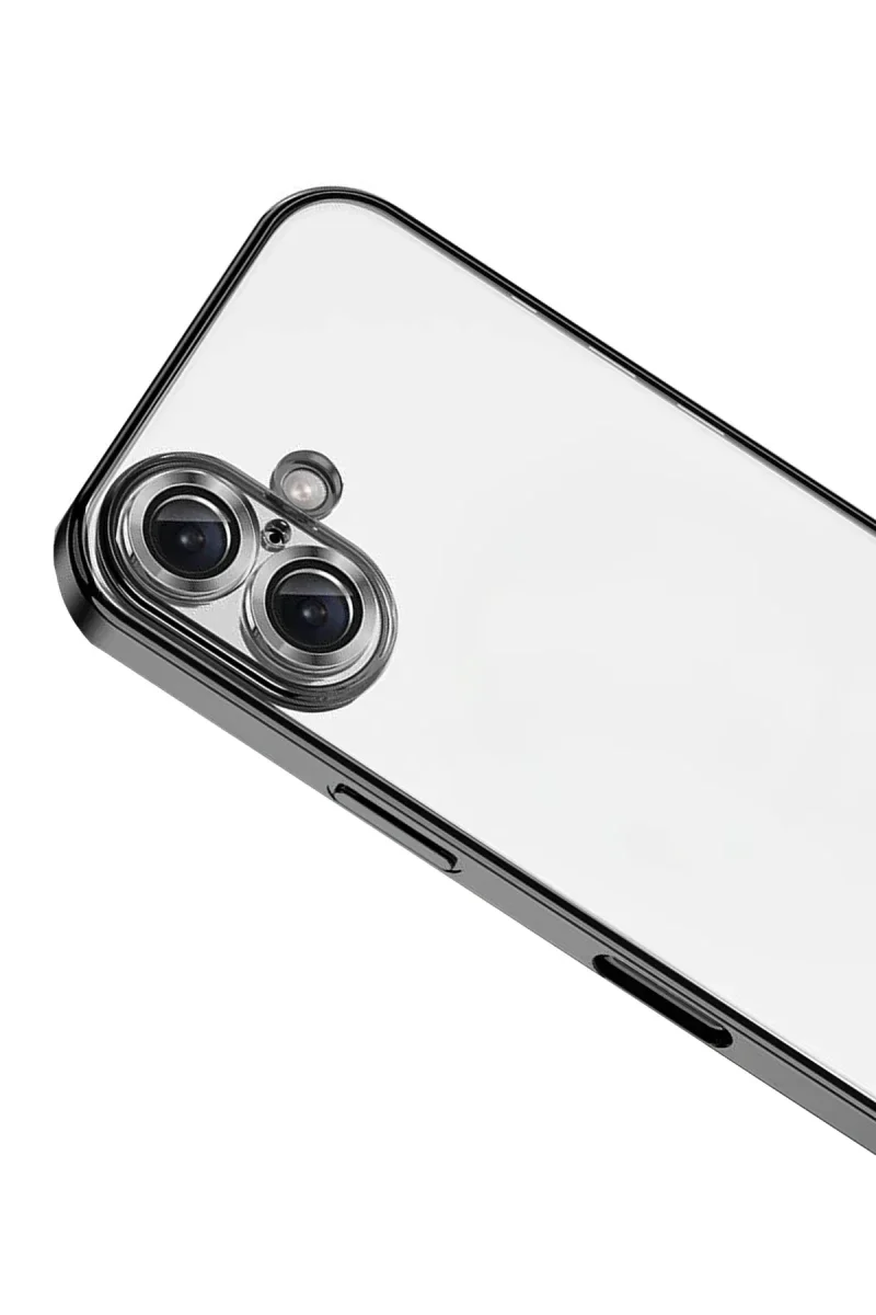 Apple iPhone 17 Razer Lensli Silikon - Siyah Apple iPhone 17 Razer Lensli Silikon - Siyah