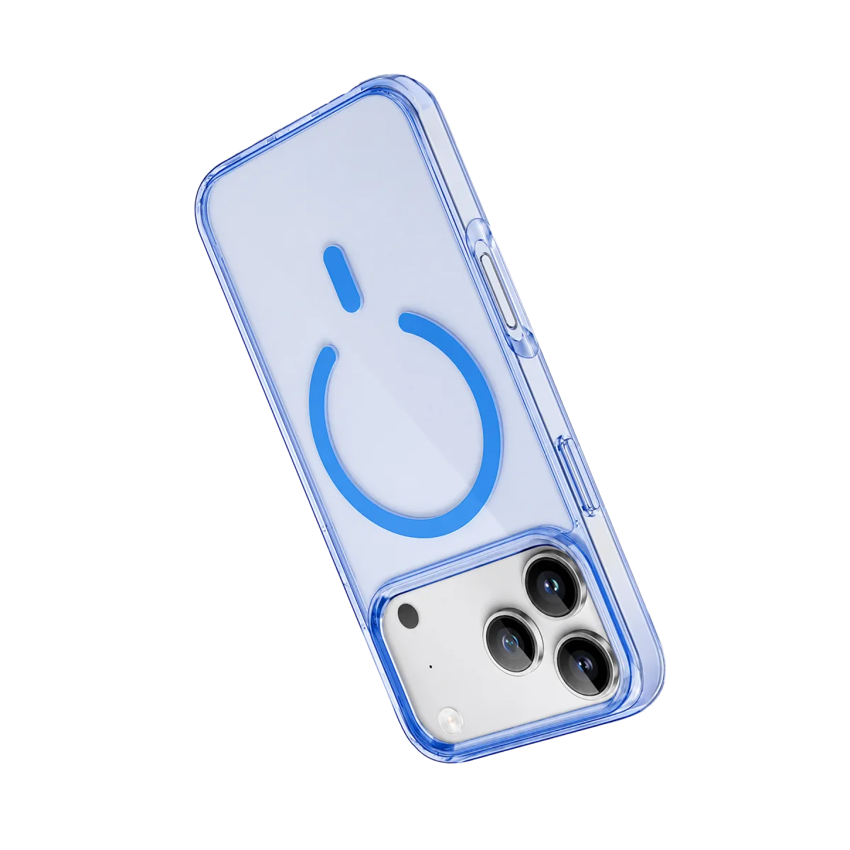 Apple iPhone 18 Pro Pc Real Magsafe Kapak - Sierra Blue