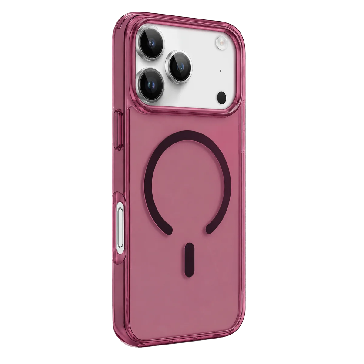 Apple iPhone 18 Pro Max Pc Real Magsafe Kapak - Bordo