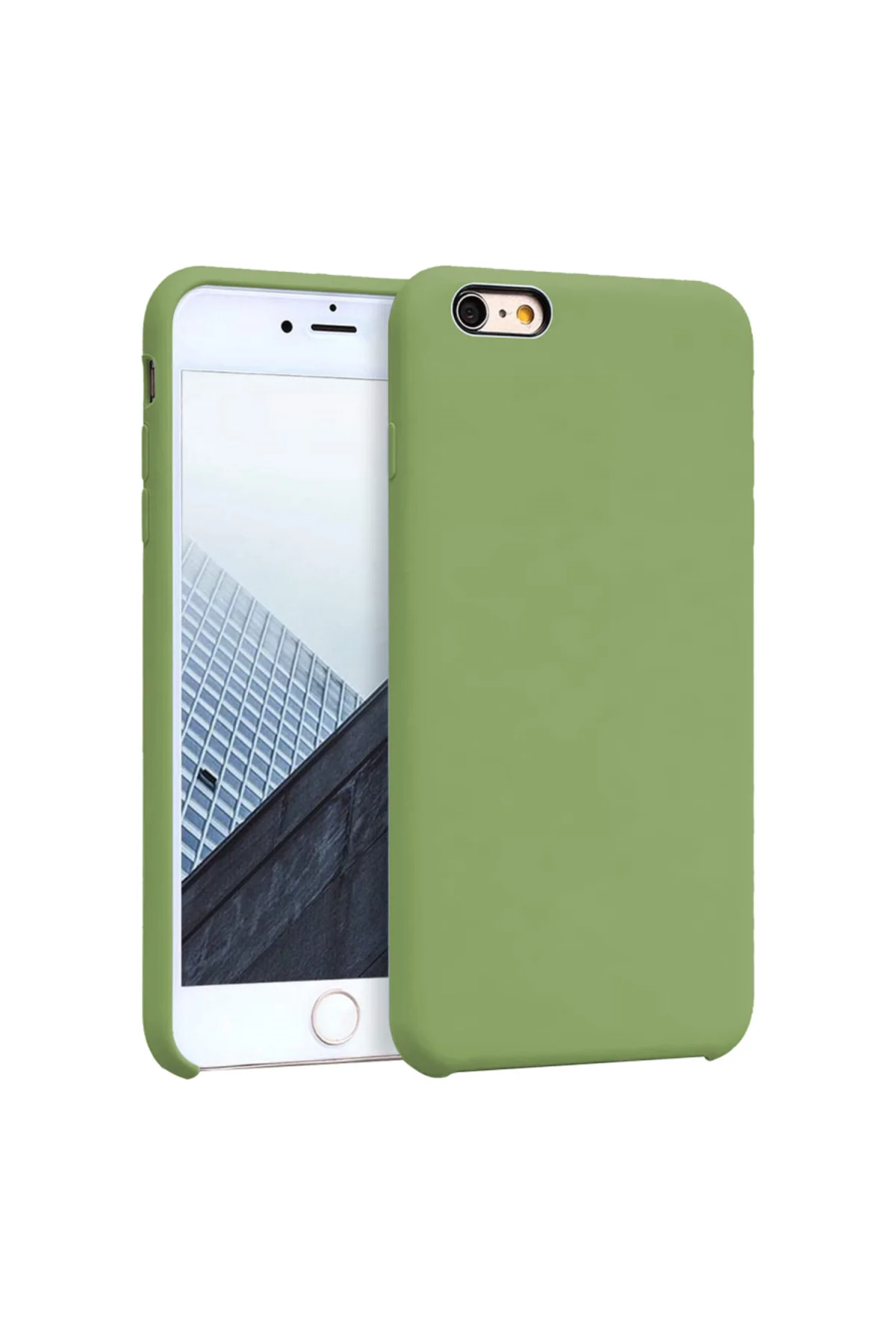 Apple iPhone 6 İnce Mat Silikon Kılıf Yeşil Apple iPhone 6 İnce Mat Silikon Kılıf Yeşil