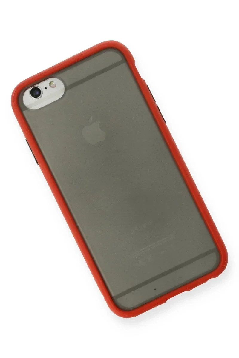 Apple iPhone 6 Kılıf Montreal Silikon Kapak - Kırmızı Fiyatı, Yorumları ve Özellikleri