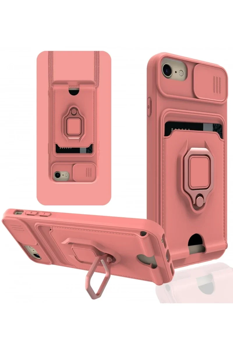 Apple iPhone 6 Kılıf Zuma Kartvizitli Yüzüklü Silikon - Pembe Fiyatı, Yorumları ve Özellikleri