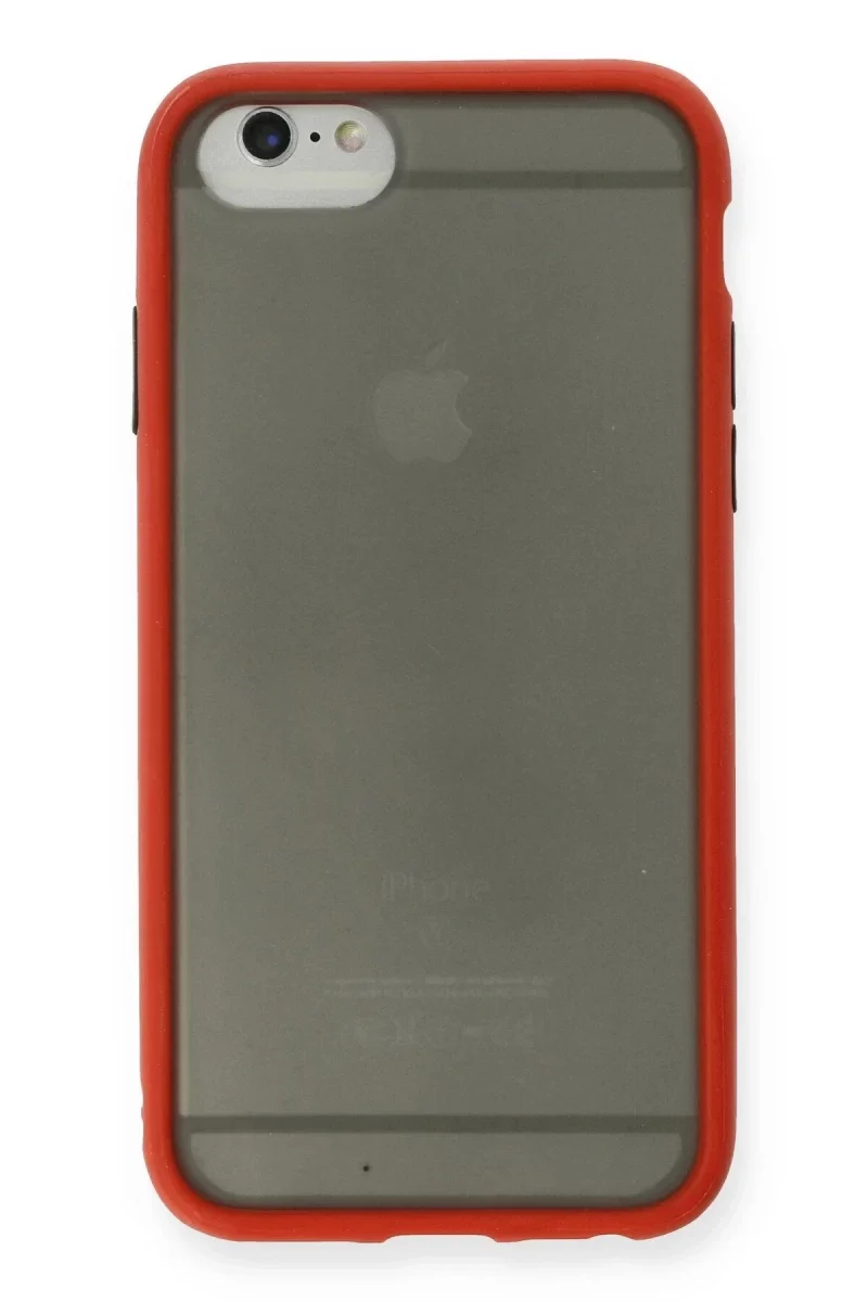 Apple iPhone 6 Kılıf Montreal Silikon Kapak - Kırmızı Fiyatı, Yorumları ve Özellikleri
