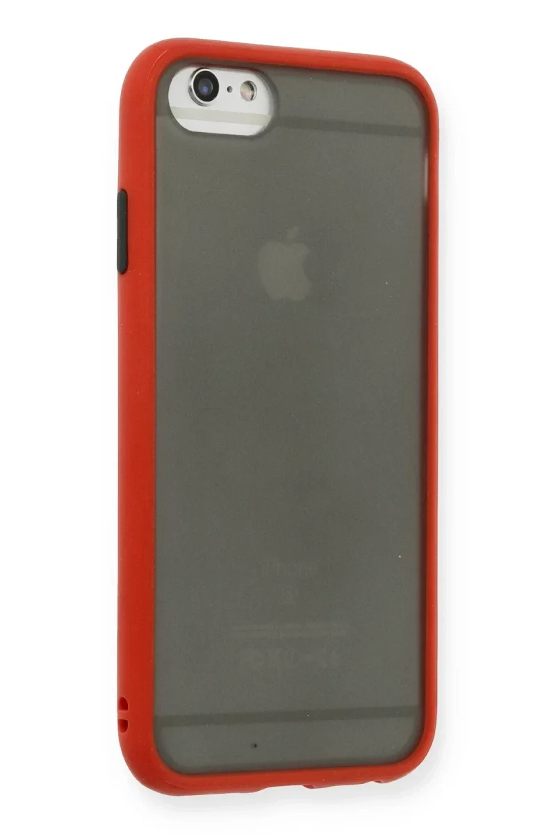 Apple iPhone 6 Kılıf Montreal Silikon Kapak - Kırmızı Fiyatı, Yorumları ve Özellikleri