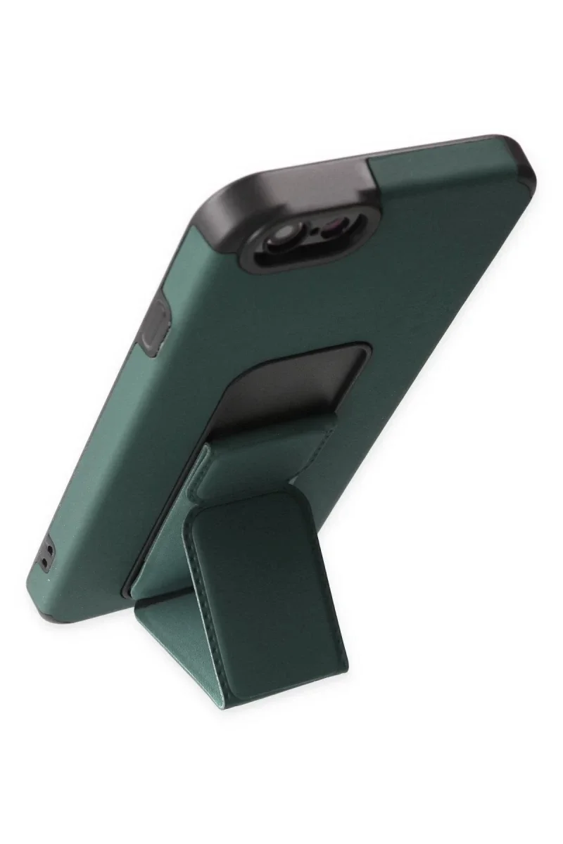Apple iPhone 6 Kılıf Mega Standlı Silikon - Yeşil Fiyatı, Yorumları ve Özellikleri