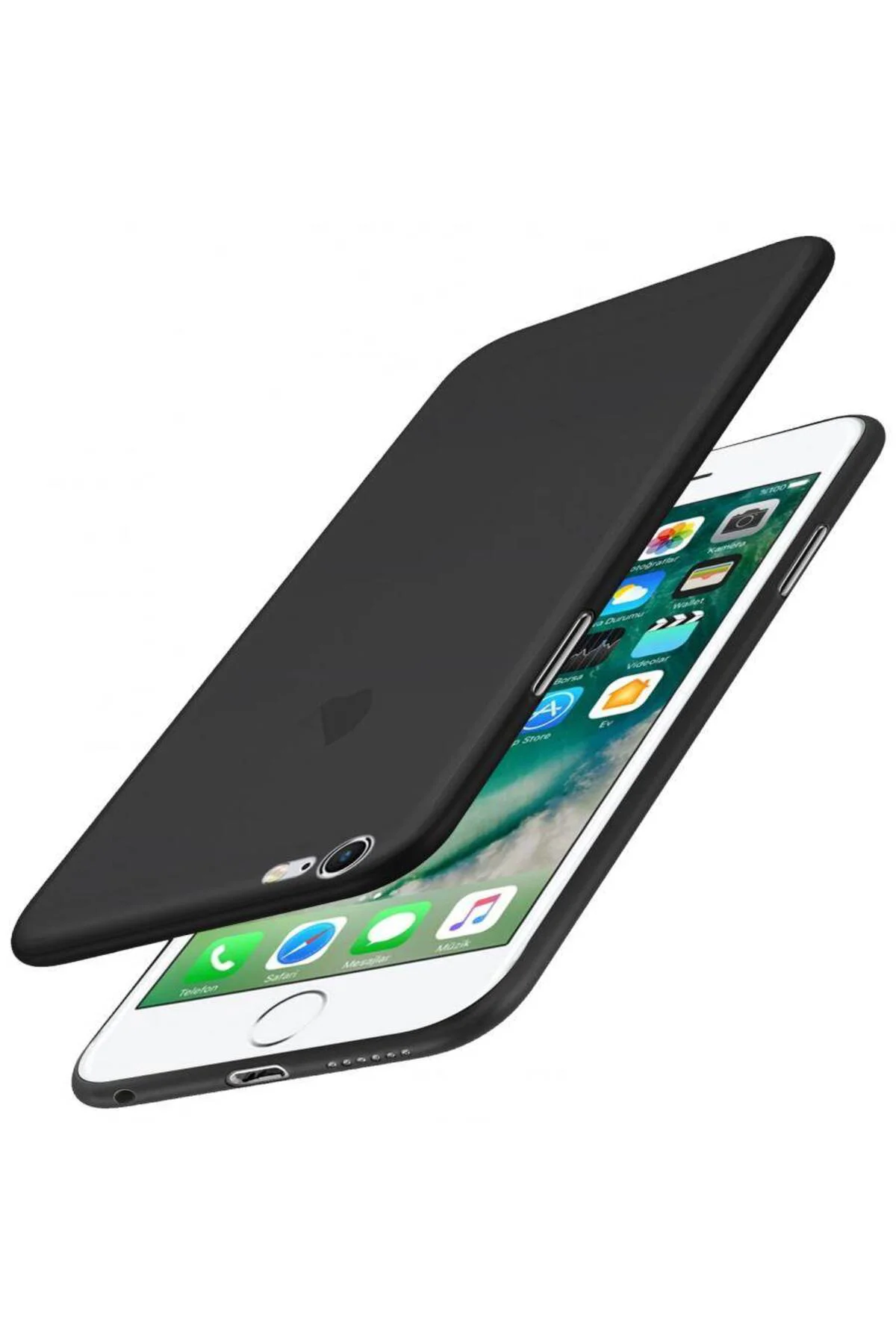 Apple iPhone 6 Plus Ultra Slim Lüx Kılıf Siyah Apple iPhone 6 Plus Ultra Slim Lüx Kılıf Siyah
