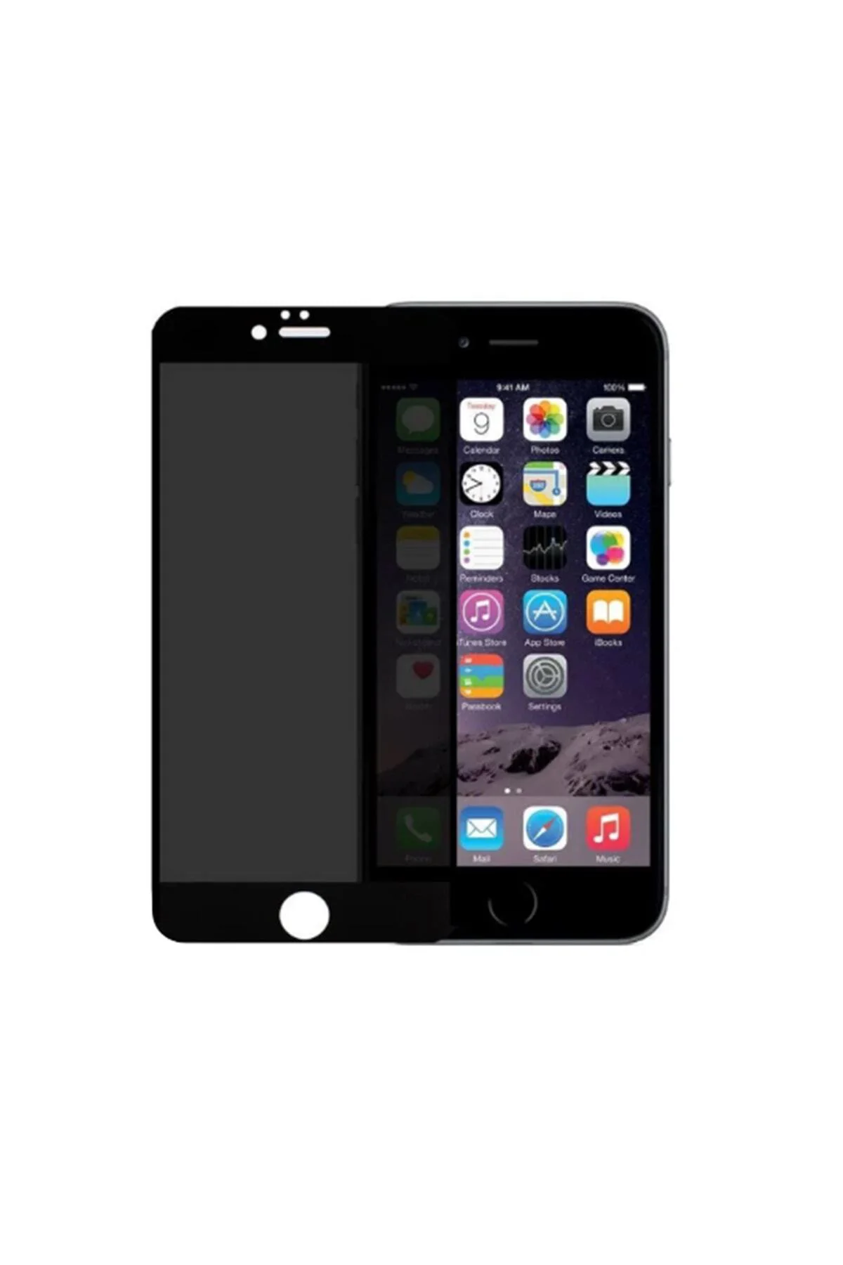 Apple iPhone 6 Plus Tam Kaplayan Hayalet Ekran Koruyucu