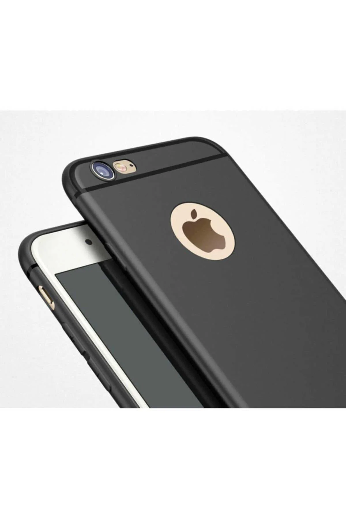 Apple iPhone 6S Plus Tıpalı Silikon Kılıf Siyah
