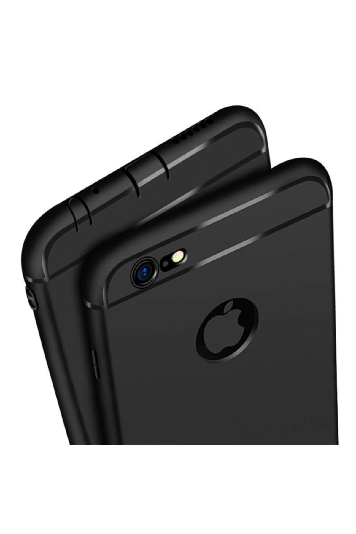 Apple iPhone 6S Plus Tıpalı Silikon Kılıf Siyah
