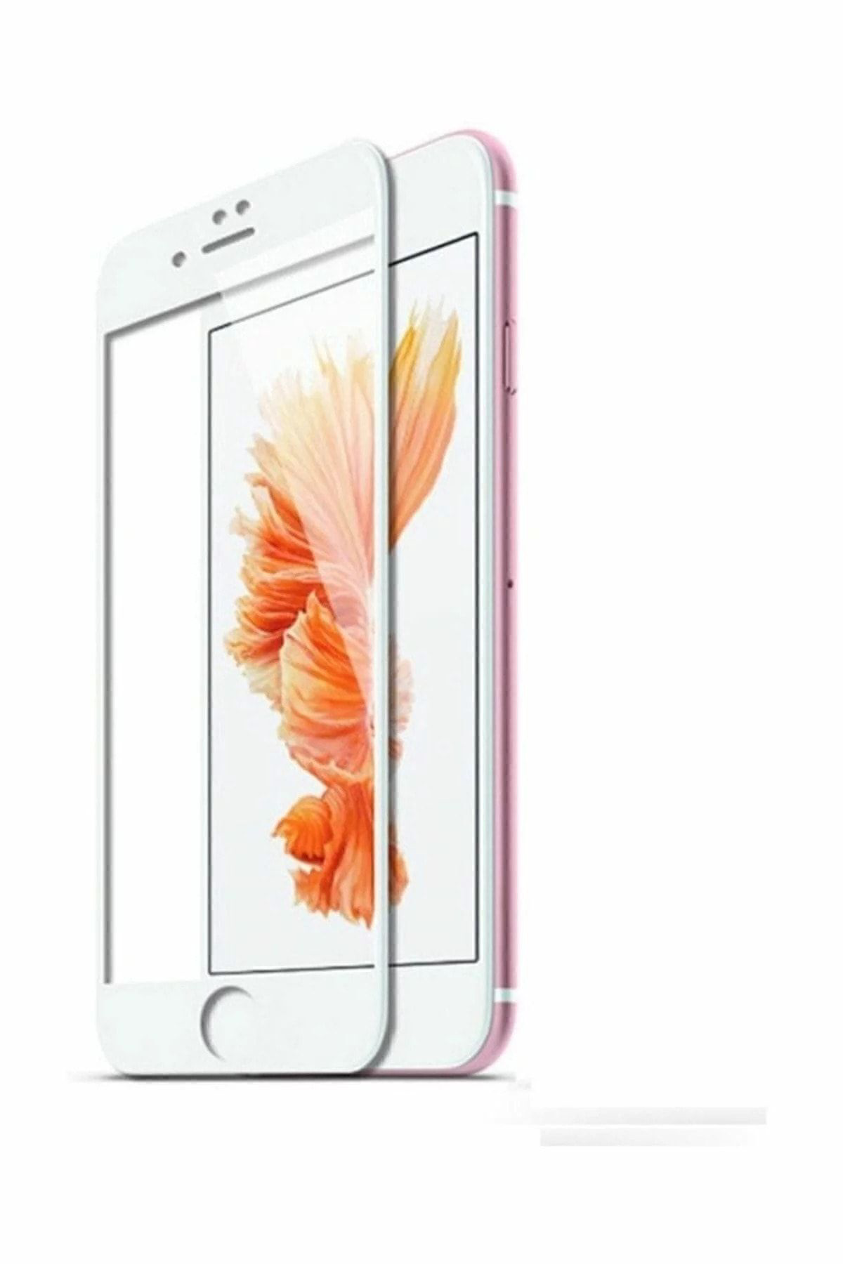 Apple Iphone 7 Plus 9d Tam Tam Kaplayan Koruma Full Kapatan Kavis