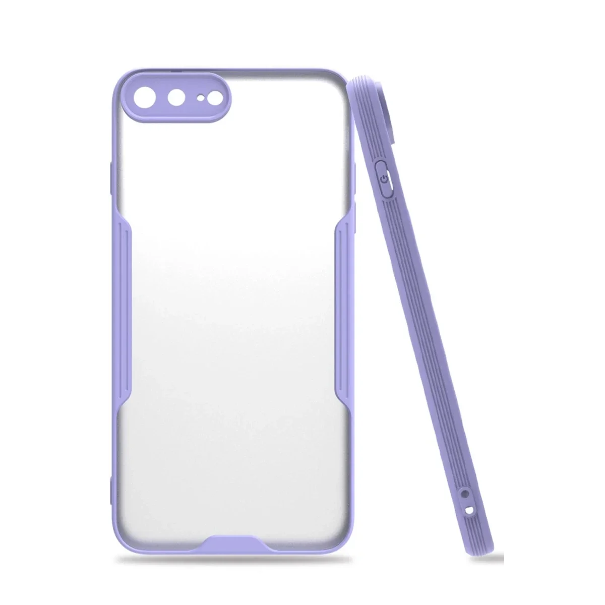 Apple iPhone 7 Plus Kılıf Platin Silikon - Lila Apple iPhone 7 Plus Kılıf Platin Silikon - Lila