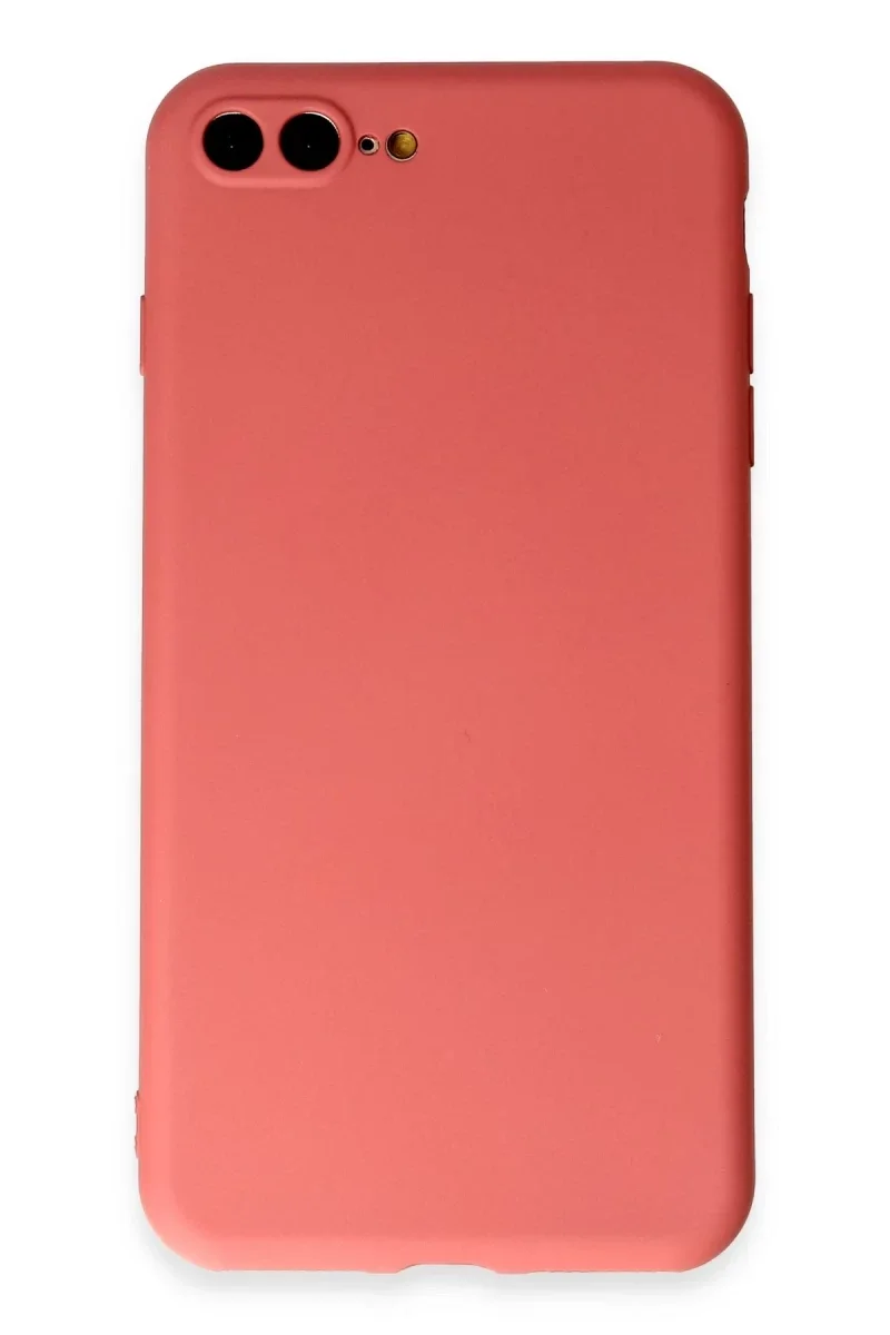 Apple iPhone 7 Plus Kılıf First Silikon - Kiremit Apple iPhone 7 Plus Kılıf First Silikon - Kiremit