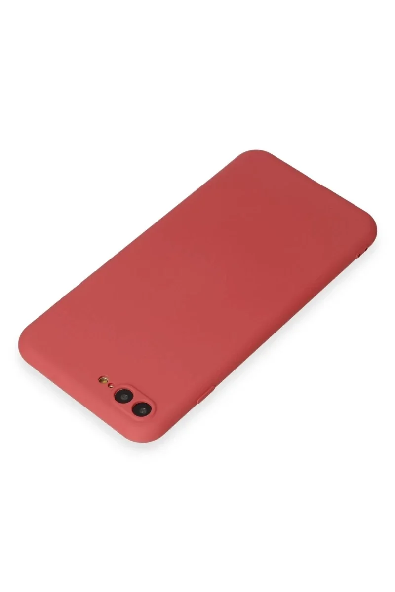 Apple iPhone 7 Plus Kılıf First Silikon - Kiremit Apple iPhone 7 Plus Kılıf First Silikon - Kiremit