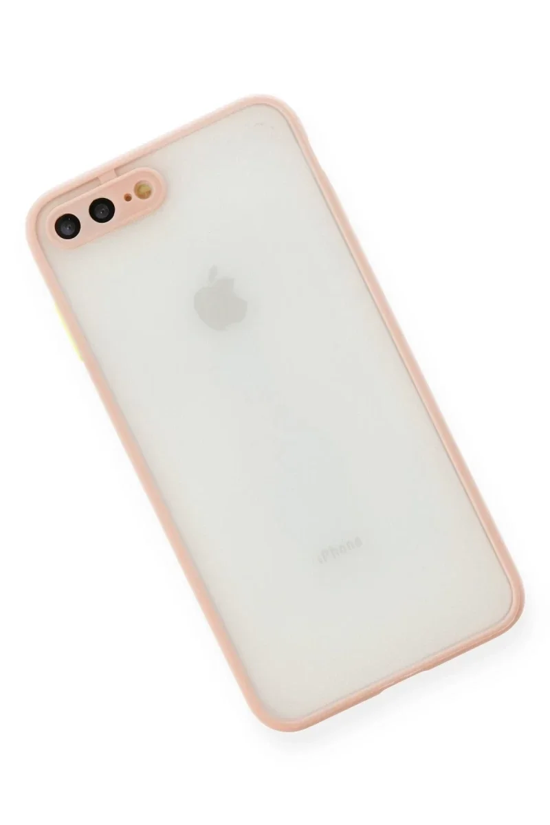 Apple iPhone 7 Plus Kılıf Montreal Silikon Kapak - Pembe Fiyatı, Yorumları ve Özellikleri