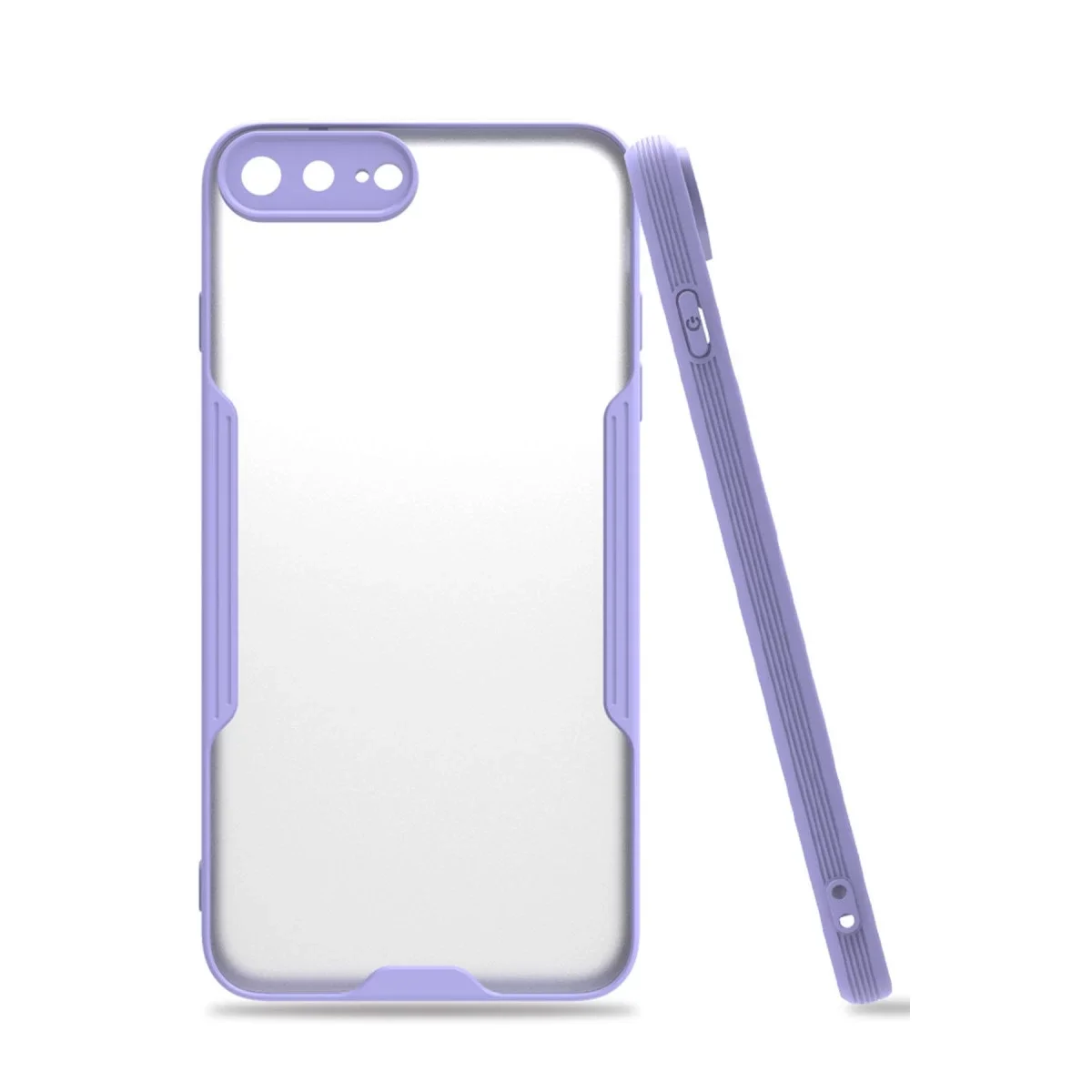 Apple iPhone 7 Plus Kılıf Platin Silikon - Lila Apple iPhone 7 Plus Kılıf Platin Silikon - Lila