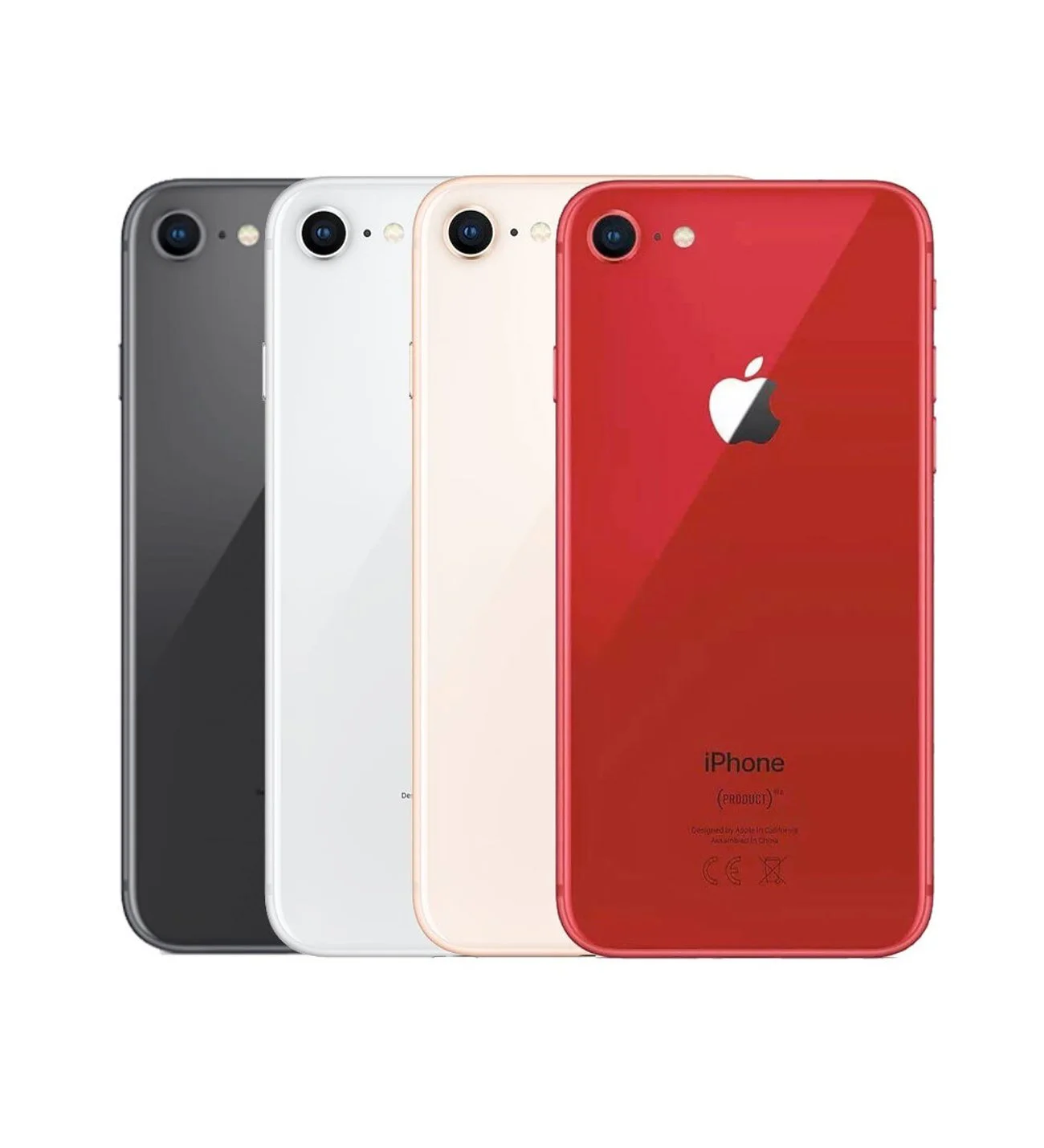 Apple Iphone 8 Arka Pil Batarya Kapak Cam Kamera Lensli