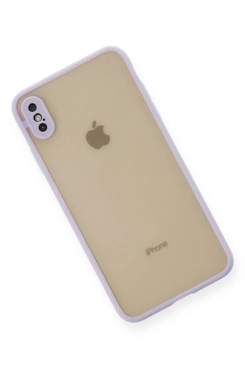 Apple iPhone X Kılıf Montreal Silikon Kapak - Mor Fiyatı, Yorumları ve Özellikleri