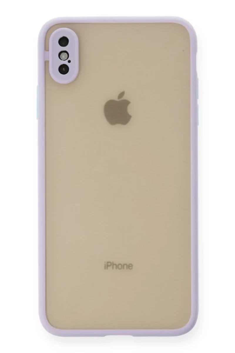 Apple iPhone X Kılıf Montreal Silikon Kapak - Mor Fiyatı, Yorumları ve Özellikleri