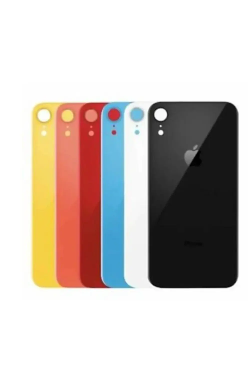 Apple İphone XR Arka Kapak Pil Batarya Kapağı Gri