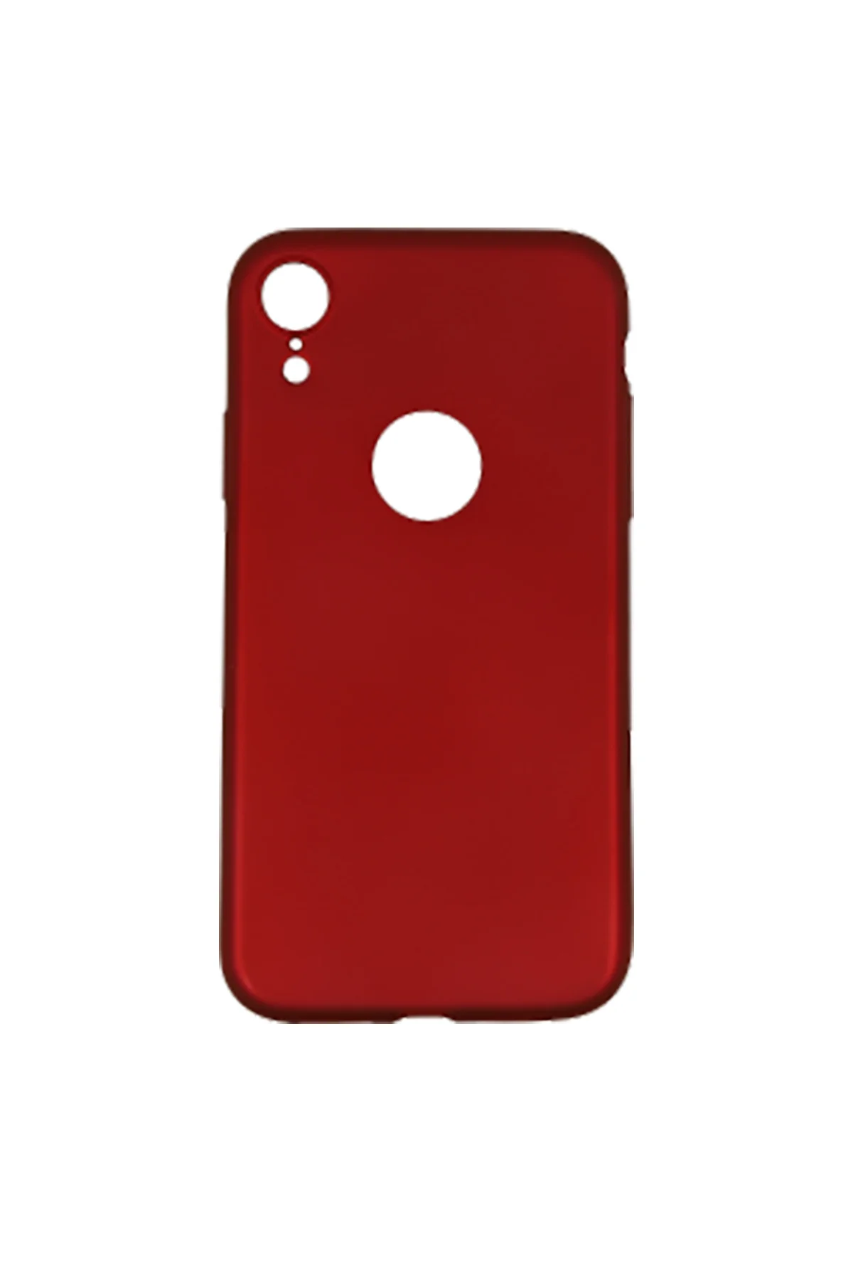 Apple iPhone XR Premium Silikon Kılıf Bordo