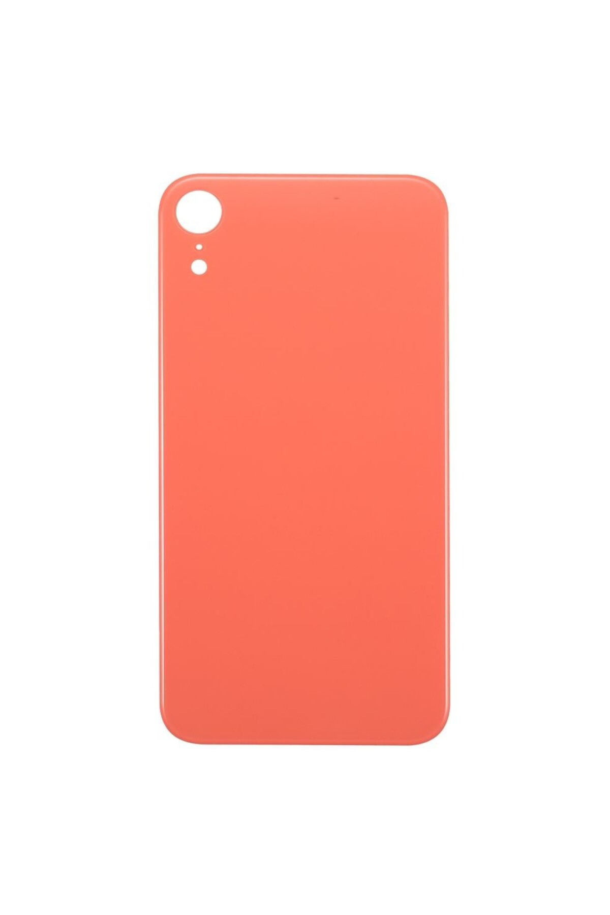 Apple iPhone XR Uyumlu, Logolu Arka Pil Batarya Kapağı. LENS HARİ