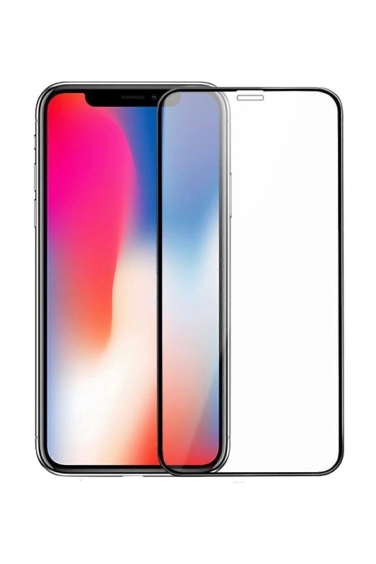 Apple Iphone Xr 5d Tam Kaplayan Nano Ekran Koruyucu Kırılmaz Cam