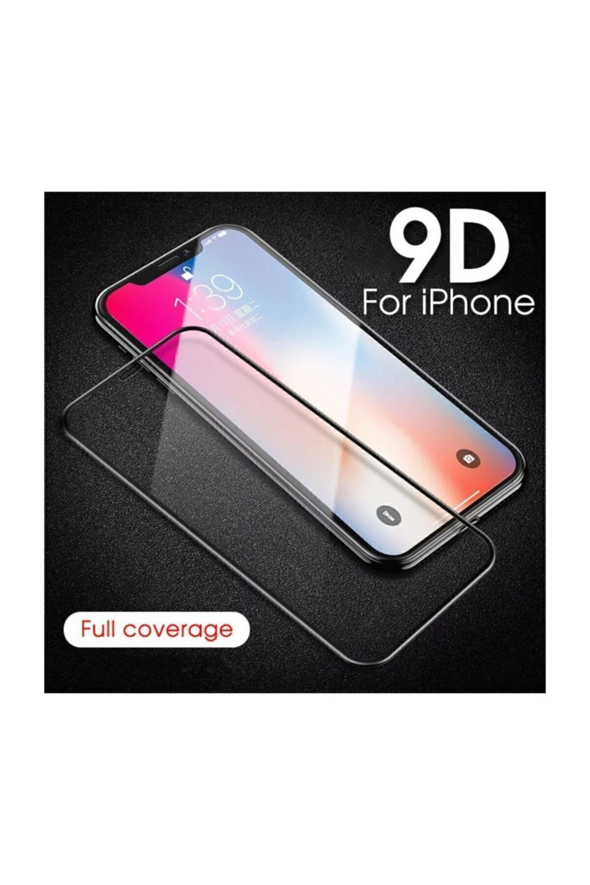 Apple Iphone Xr 9d Tam Kaplayan Koruma Full Kapatan Kavisli Kırıl
