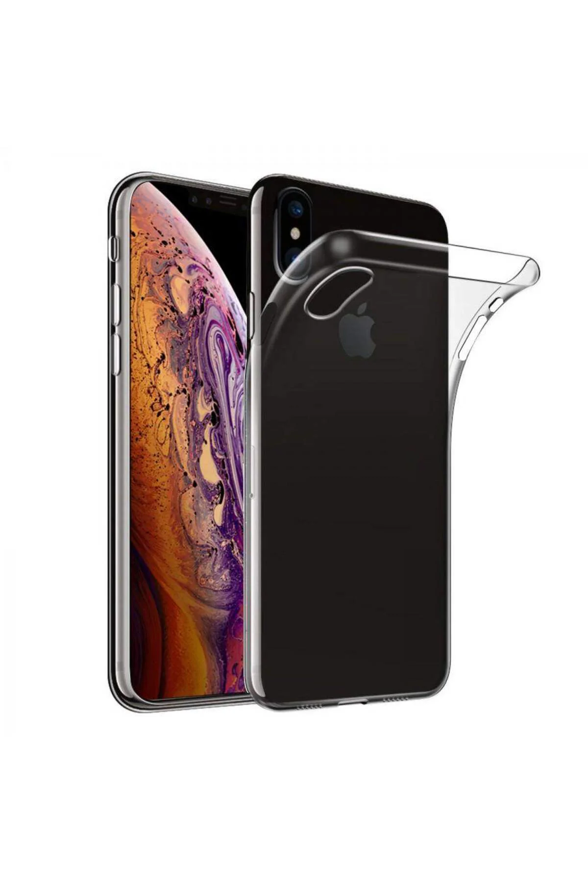 Apple iPhone XS Max Ultra İnce Silikon Kılıf Şeffaf