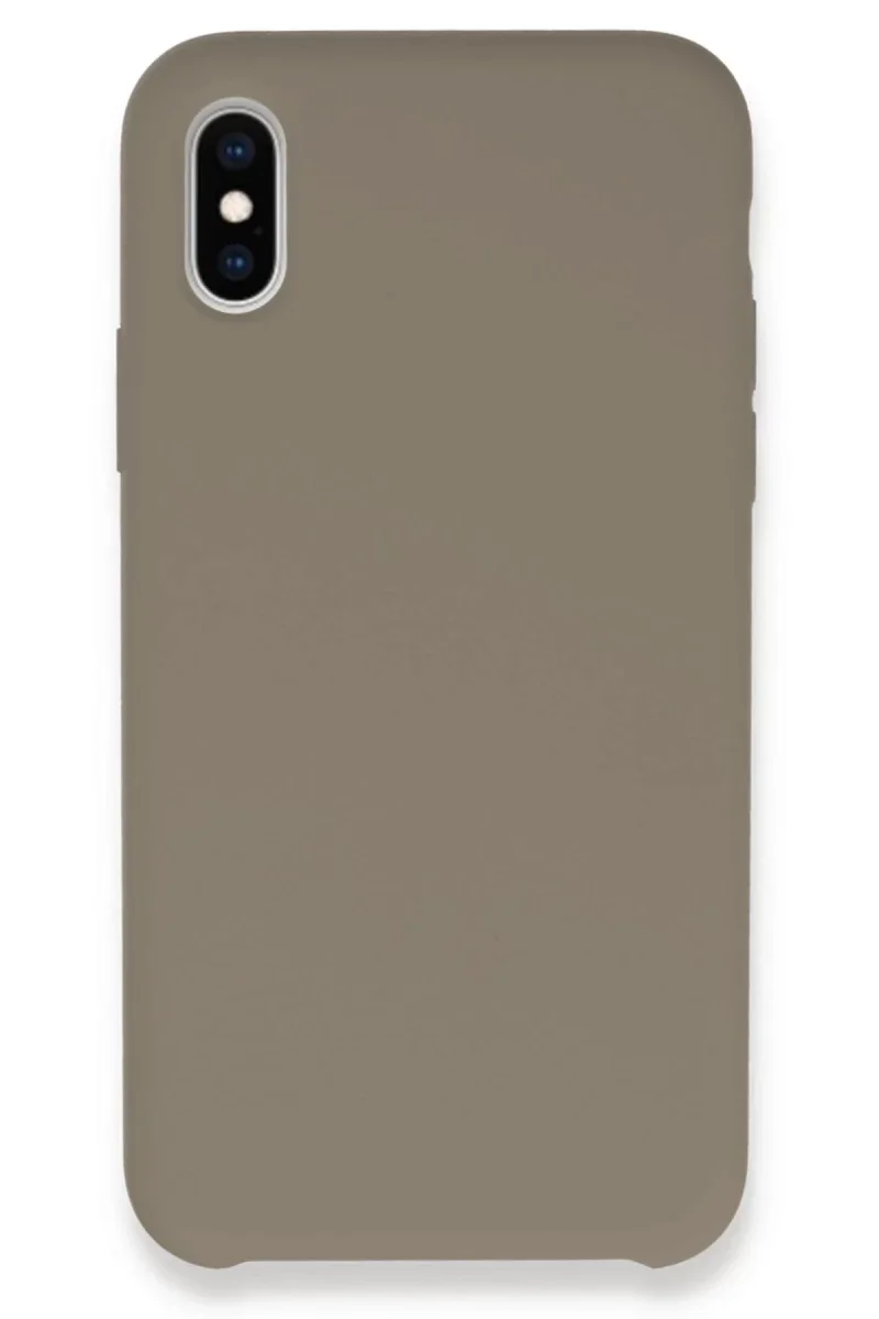 Apple iPhone XS Max Kılıf Lansman Legant Silikon - Bej