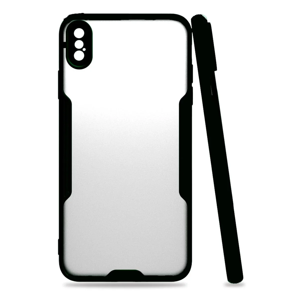 Apple iPhone XS Max Kılıf Platin Silikon - Siyah Apple iPhone XS Max Kılıf Platin Silikon - Siyah