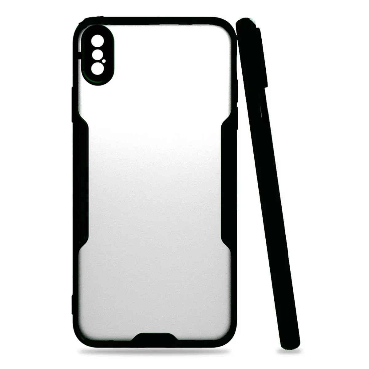 Apple iPhone XS Max Kılıf Platin Silikon - Siyah Apple iPhone XS Max Kılıf Platin Silikon - Siyah