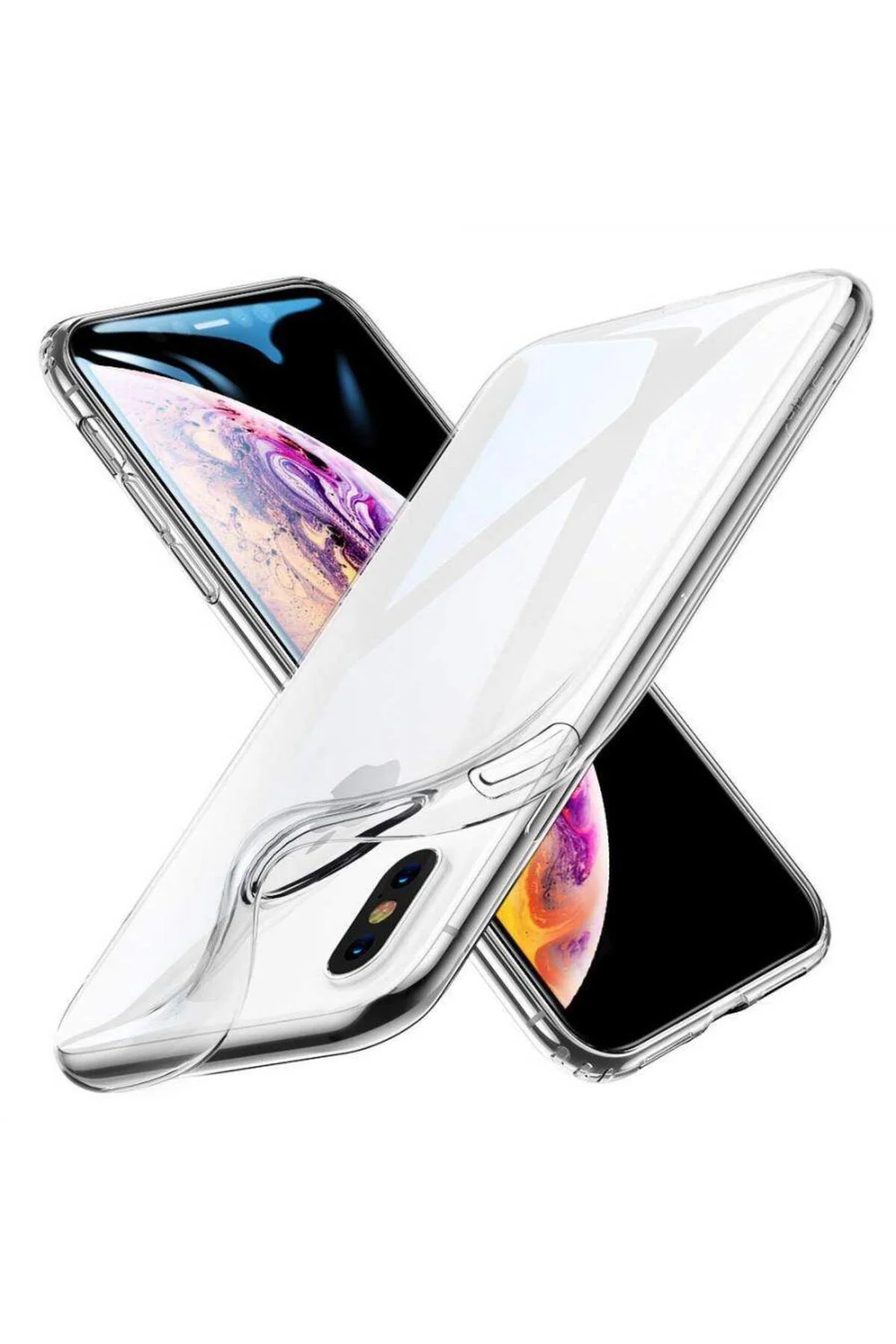 Apple iPhone XS Max Ultra İnce Silikon Kılıf Şeffaf