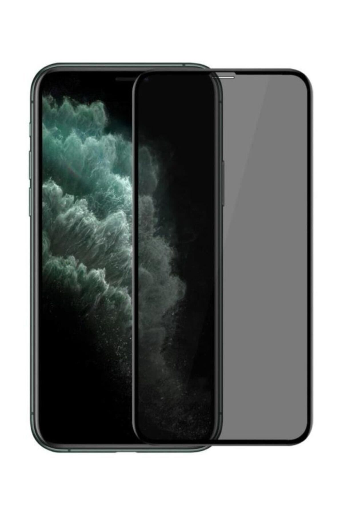 Apple Iphone Xs Max Privacy Hayalet Cam Ekran Koruyucu Siyah Priv