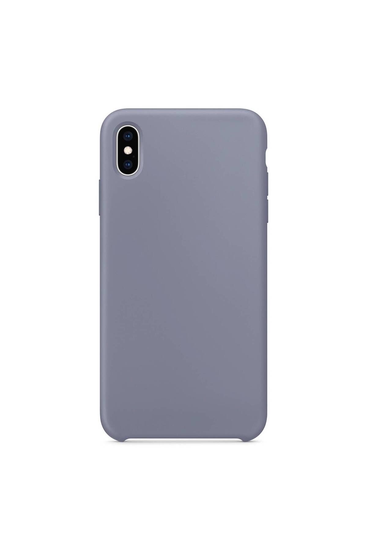 Piyasasepeti Apple İphone Xs Alti Açik Liquit Lansman Silikon Elegant Mavi