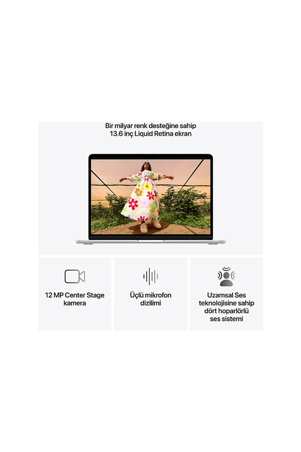 Apple MacBook Air MDH74TU/A M5 İşlemci(10 Çekirdek CPU-8 Çekirde Apple MacBook Air MDH74TU/A M5 İşlemci(10 Çekirdek CPU-8 Çekirde