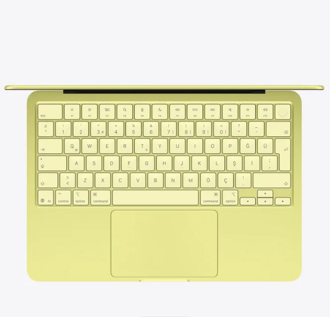 Apple MacBook Neo 8 GB 512 GB SSD 13" MHFE4TU/A Puslu Sarı Apple MacBook Neo 8 GB 512 GB SSD 13" MHFE4TU/A Puslu Sarı