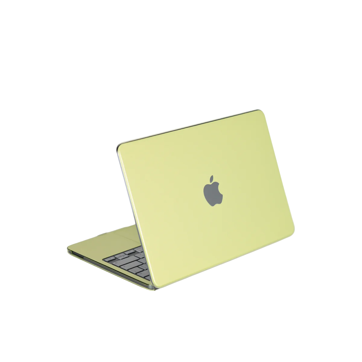 Apple MacBook Neo Şeffaf Macbook Kapak - Yeşil Apple MacBook Neo Şeffaf Macbook Kapak - Yeşil