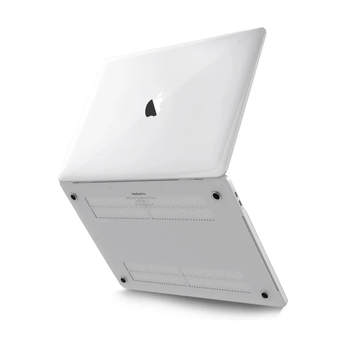 Apple Macbook Pro 16.2 2021 Macbook Buzlu Kapak - Şeffaf