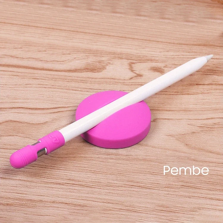 Apple Pencil Silikon Kılıf ve Stand - Kaymaz Koruma ve Sabitleme