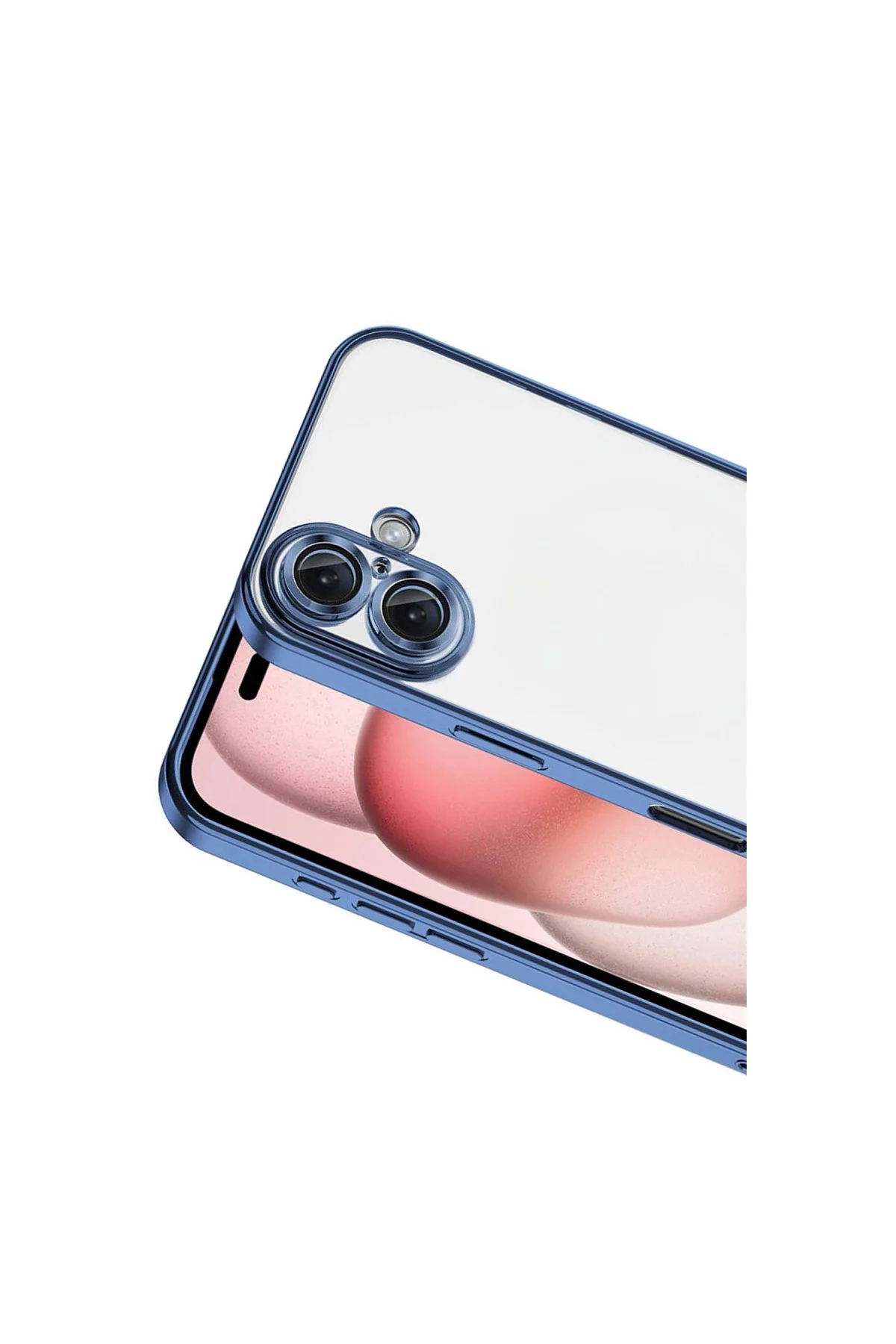 Apple Uyumlu İphone 17 Razer Lensli Silikon - Açık Mavi