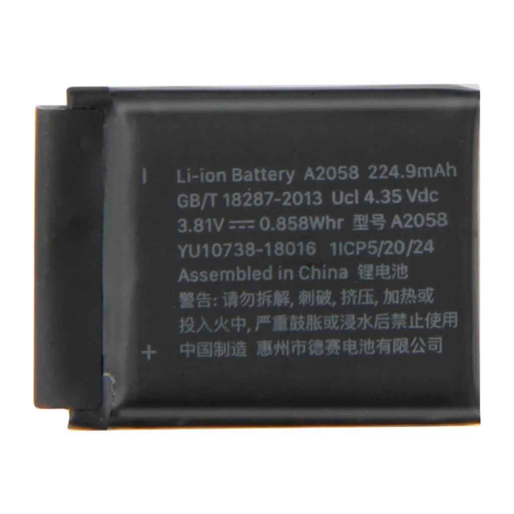 Apple Wacht S4 40mm A2058 Pil Batarya