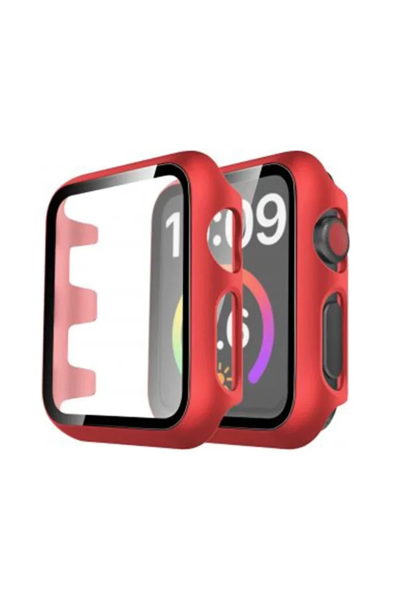 Apple Watch 38mm Camlı Kasa Ekran Koruyucu - Kırmızı Fiyatı, Yorumları ve Özellikleri
