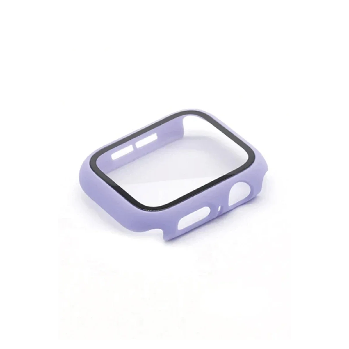 Apple Watch 38mm Camlı Kasa Ekran Koruyucu - Lila