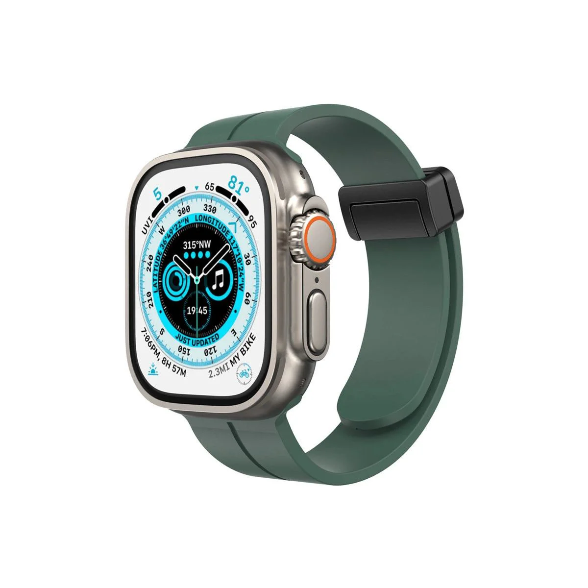 Apple Watch 38mm ile Uyumlu Kr412 Elegance Stylish Kordon - Koyu Yeşil Fiyatı, Yorumları ve Özellikleri